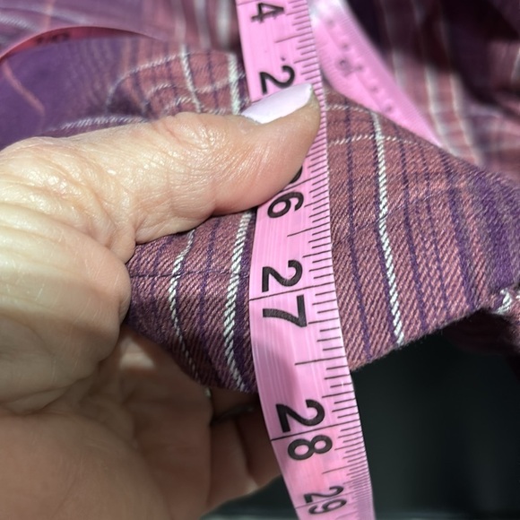 Ariat Rebar Flannel Hooded Shacket,shirt/jacket snap front,pockets,warm workwear - Picture 13 of 14